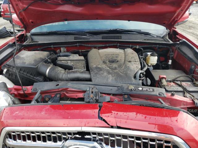 3TMCZ5ANXGM006681 - 2016 TOYOTA TACOMA DOUBLE CAB RED photo 11