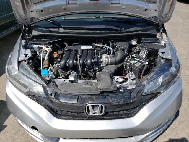 3HGGK5H42KM737893 - 2019 HONDA FIT LX SILVER photo 11