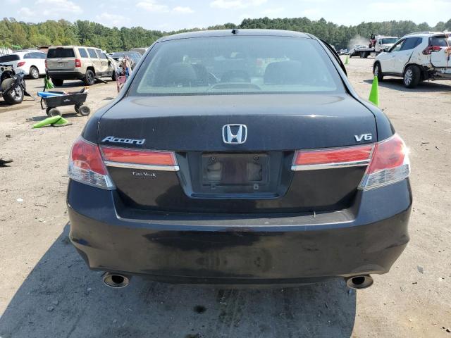 1HGCP3F80BA018634 - 2011 HONDA ACCORD EXL BLACK photo 6