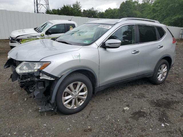 KNMAT2MV8GP679921 - 2016 NISSAN ROGUE S SILVER photo 1