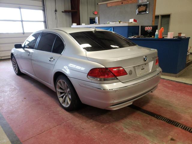 WBAHN83598DT84534 - 2008 BMW 750 LI GRAY photo 3