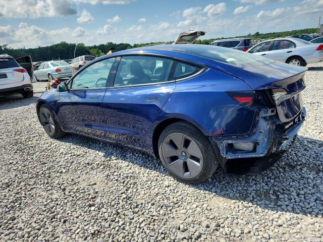 5YJ3E1EA6PF492180 - 2023 TESLA MODEL 3 BLUE photo 2