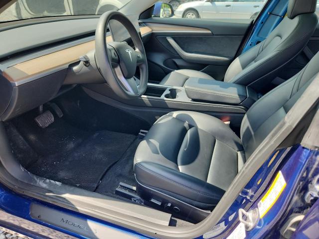 5YJ3E1EA6PF492180 - 2023 TESLA MODEL 3 BLUE photo 7