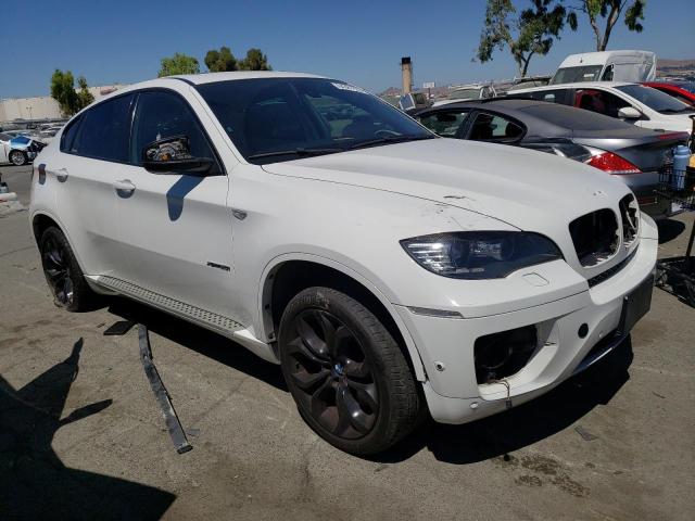 5UXFG8C53CL590241 - 2012 BMW X6 XDRIVE50I WHITE photo 4