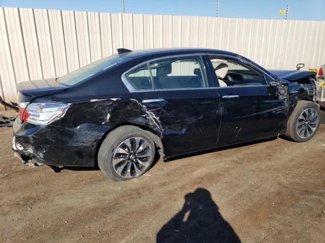 1HGCR6F33EA001685 - 2014 HONDA ACCORD HYBRID BLACK photo 3