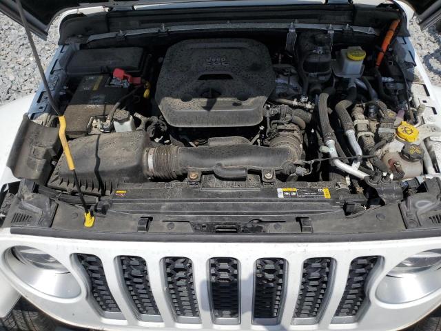 1C4JJXP67MW839456 - 2021 JEEP WRANGLER U SAHARA 4XE WHITE photo 11