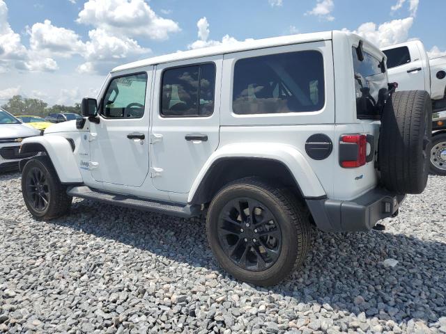 1C4JJXP67MW839456 - 2021 JEEP WRANGLER U SAHARA 4XE WHITE photo 2