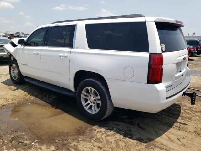 1GNSKHKC0KR185682 - 2019 CHEVROLET SUBURBAN K1500 LT WHITE photo 2