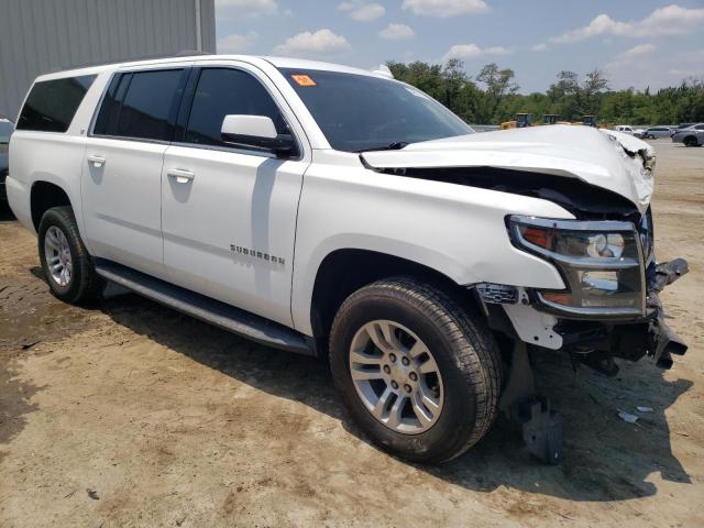 1GNSKHKC0KR185682 - 2019 CHEVROLET SUBURBAN K1500 LT WHITE photo 4