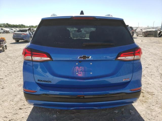 3GNAXMEG8RS104245 - 2024 CHEVROLET EQUINOX RS BLUE photo 6