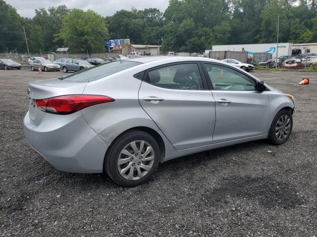 5NPDH4AEXCH091779 - 2012 HYUNDAI ELANTRA GLS SILVER photo 3