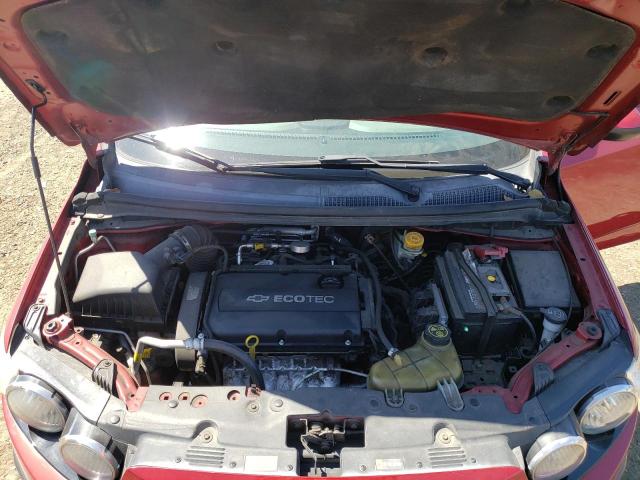 1G1JA5SH3C4229408 - 2012 CHEVROLET SONIC LS RED photo 11