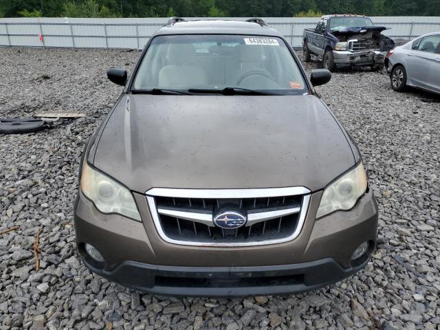 4S4BP61C387331489 - 2008 SUBARU OUTBACK 2.5I TAN photo 5