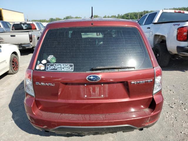 JF2SH61679H795748 - 2009 SUBARU FORESTER 2.5X RED photo 6