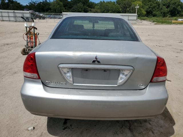 6MMAP67P54T003699 - 2004 MITSUBISHI DIAMANTE LS SILVER photo 6