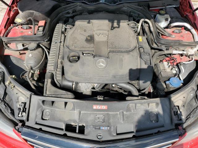 WDDGF8AB9ER323175 - 2014 MERCEDES-BENZ C 300 4MATIC RED photo 11