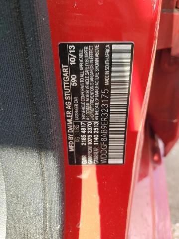 WDDGF8AB9ER323175 - 2014 MERCEDES-BENZ C 300 4MATIC RED photo 12