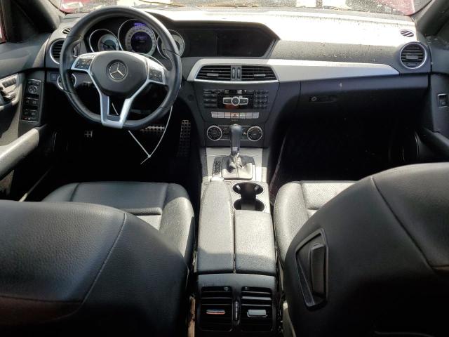 WDDGF8AB9ER323175 - 2014 MERCEDES-BENZ C 300 4MATIC RED photo 8