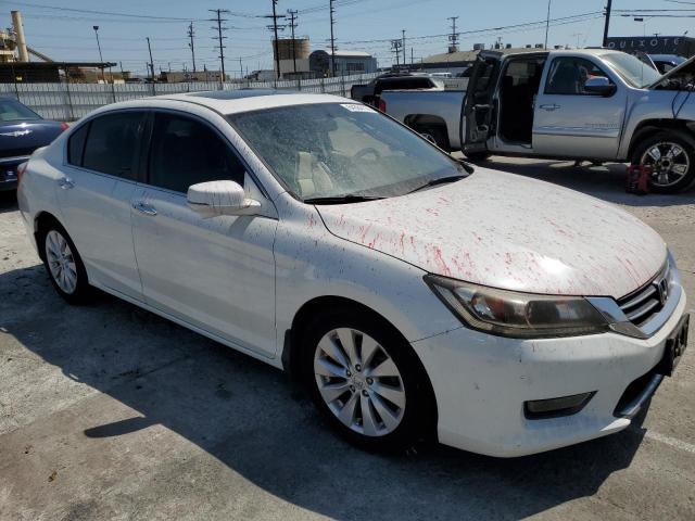 1HGCR2F79FA205999 - 2015 HONDA ACCORD EX WHITE photo 4