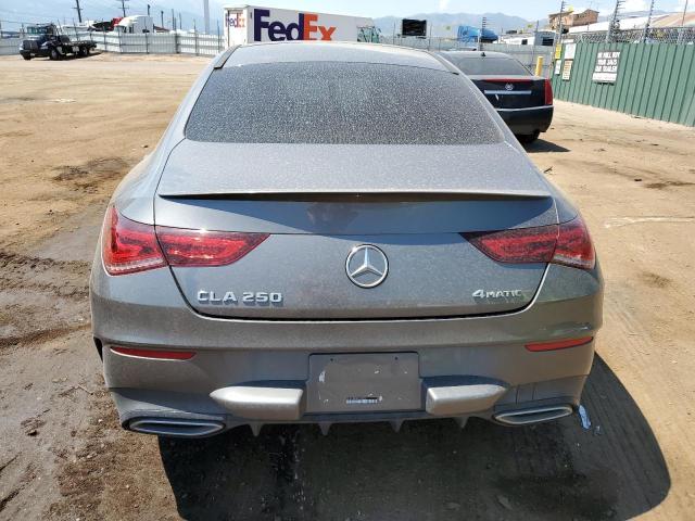 W1K5J4HB6LN102254 - 2020 MERCEDES-BENZ CLA 250 4MATIC CHARCOAL photo 6