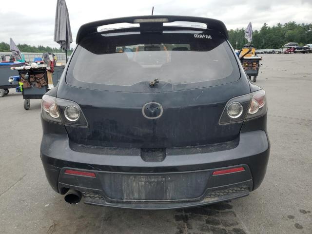 JM1BK34M071756482 - 2007 MAZDA SPEED 3 BLACK photo 6