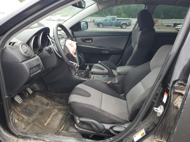 JM1BK34M071756482 - 2007 MAZDA SPEED 3 BLACK photo 7