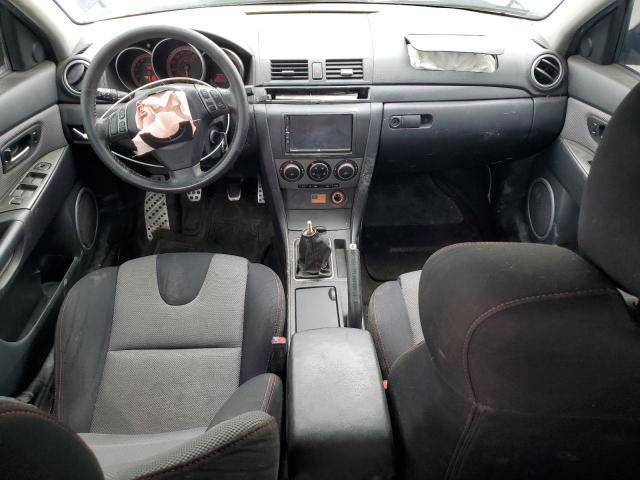 JM1BK34M071756482 - 2007 MAZDA SPEED 3 BLACK photo 8