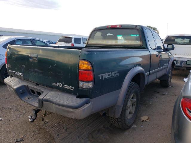 5TBBT48191S175813 - 2001 TOYOTA TUNDRA ACCESS CAB LIMITED GREEN photo 3