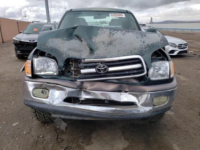 5TBBT48191S175813 - 2001 TOYOTA TUNDRA ACCESS CAB LIMITED GREEN photo 5