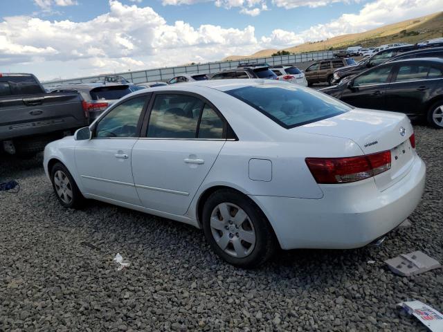 5NPET46F98H377358 - 2008 HYUNDAI SONATA GLS WHITE photo 2