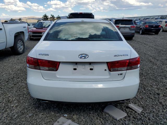 5NPET46F98H377358 - 2008 HYUNDAI SONATA GLS WHITE photo 6