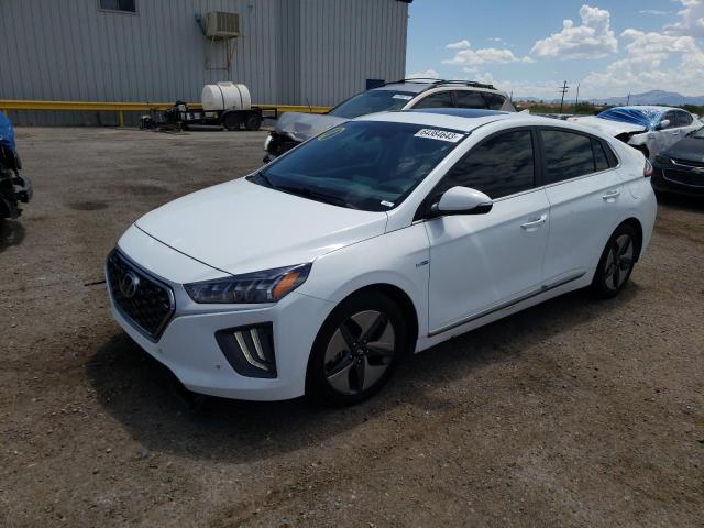 KMHC05LC6LU232496 - 2020 HYUNDAI IONIQ LIMITED WHITE photo 1