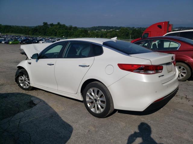 5XXGT4L39JG268208 - 2018 KIA OPTIMA LX WHITE photo 2