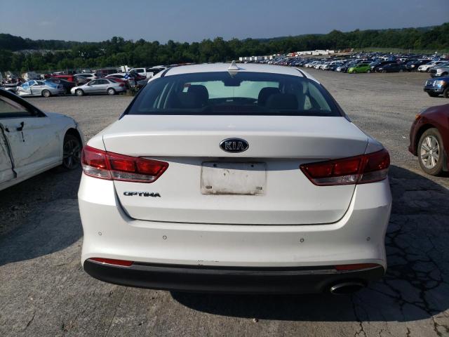 5XXGT4L39JG268208 - 2018 KIA OPTIMA LX WHITE photo 6