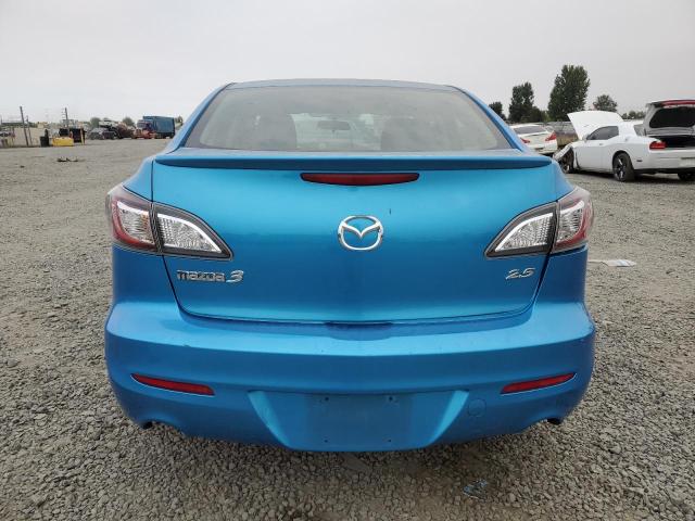 JM1BL1S64A1164449 - 2010 MAZDA MAZDA3 S BLUE photo 6