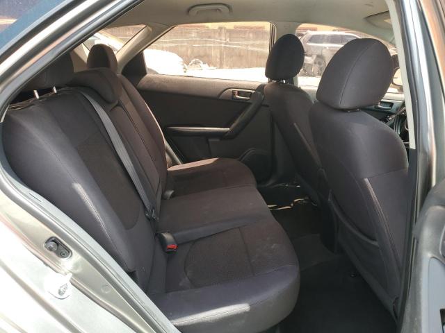 KNAFU5A21B5398933 - 2011 KIA FORTE EX GRAY photo 10