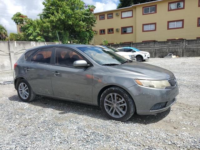 KNAFU5A21B5398933 - 2011 KIA FORTE EX GRAY photo 4