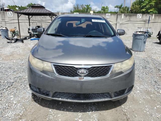 KNAFU5A21B5398933 - 2011 KIA FORTE EX GRAY photo 5