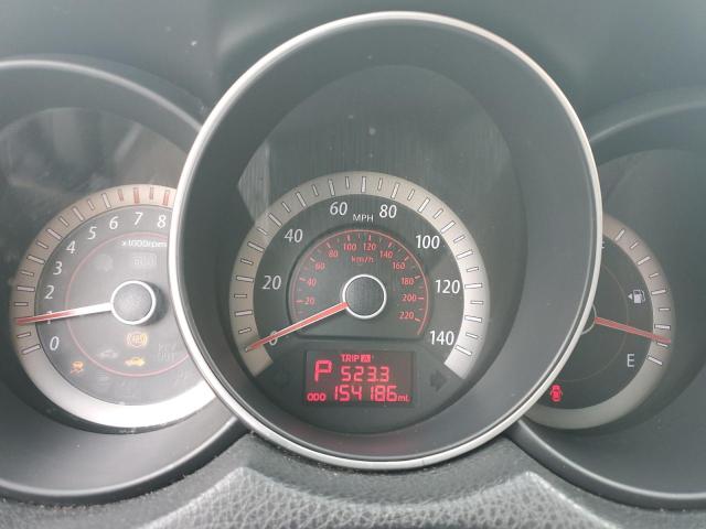 KNAFU5A21B5398933 - 2011 KIA FORTE EX GRAY photo 9