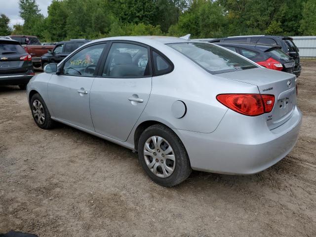 KMHDU46D09U742715 - 2009 HYUNDAI ELANTRA GLS SILVER photo 2