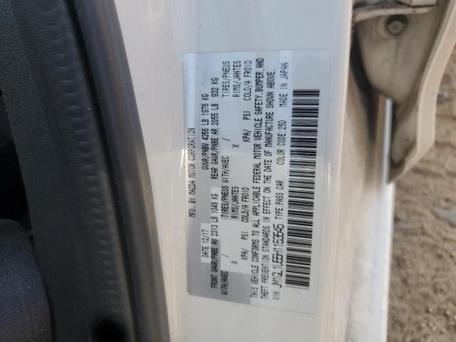 JM1GL1U55H1153545 - 2017 MAZDA 6 SPORT WHITE photo 12