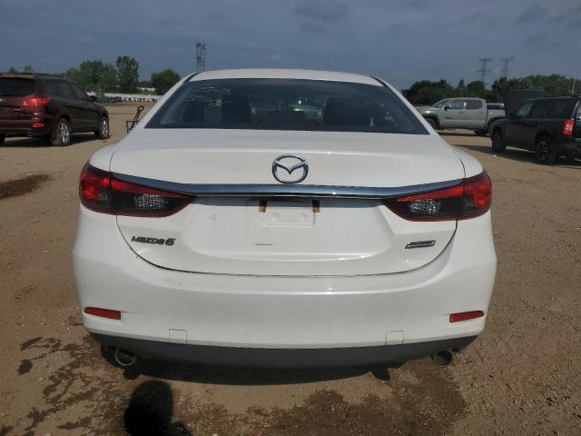 JM1GL1U55H1153545 - 2017 MAZDA 6 SPORT WHITE photo 6