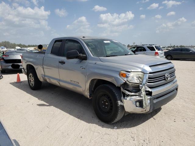 5TFRY5F15EX153047 - 2014 TOYOTA TUNDRA DOUBLE CAB SR/SR5 GRAY photo 4