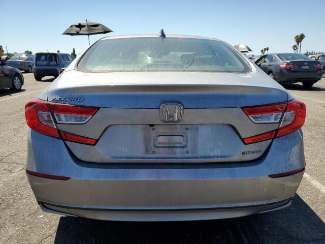 1HGCV3F41KA021898 - 2019 HONDA ACCORD HYBRID EX SILVER photo 6