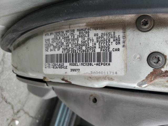 4T1BF28B42U230172 - 2002 TOYOTA AVALON XL GRAY photo 12