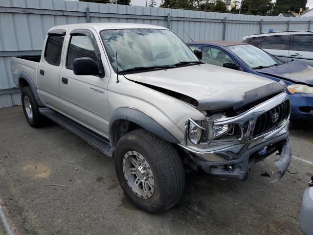 5TEGN92N12Z072597 - 2002 TOYOTA TACOMA DOUBLE CAB PRERUNNER SILVER photo 4