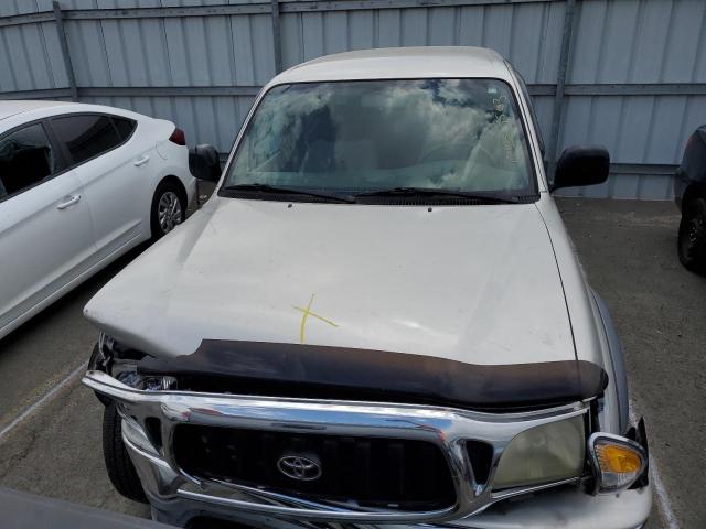 5TEGN92N12Z072597 - 2002 TOYOTA TACOMA DOUBLE CAB PRERUNNER SILVER photo 5