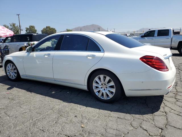 WDDUG8CB2FA130458 - 2015 MERCEDES-BENZ S 550 WHITE photo 2