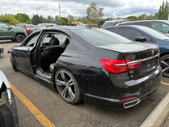 WBA7F0C35HGM21697 - 2017 BMW 750 I BLACK photo 3