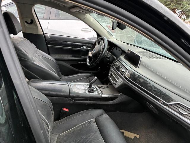 WBA7F0C35HGM21697 - 2017 BMW 750 I BLACK photo 5
